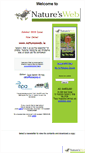 Mobile Screenshot of naturesweb.ie
