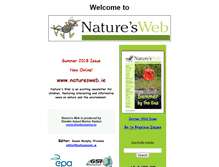 Tablet Screenshot of naturesweb.ie